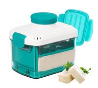 Paneer Maker - Adjustable Bean Curd Press, Bean Curd Maker With Drainage | Kitchen Tool For Cooking Cheese Making Cake Birthday Homemade Kitchen Thanksgiving Paneer Food Prep Home Party