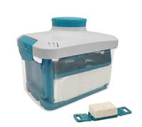 Paneer Maker, Cheese Press Strainer, Cheese Press Strainer for Paneer, Paneer Maker with Drip Tray for Easy Water Removal, Kitchen Gadget for Homemade Cheese, Cooking Tools for Indian Recipes