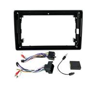 Panel 2 DIN Radio GPS Estéreo Central Control Cuadro Instrumentos Panel Fascia Kit Salpicadero Frontal 9 Pulgadas para A4 S4 RS4 8E 8F B9 B7