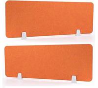 Panel acústico de escritorio, panel insonorizado que reduce el ruido para una mayor concentración y productividad, mejora el rendimiento en el lugar de trabajo con un elegante divisor acústico