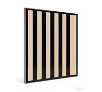 Panel acústico decorativo 60x60 cm MDF con fieltro acústico 9 mm espesor 1,8 cm revestimiento pared madera teca 10 piezas