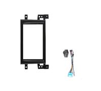 Panel Adaptador De Marco De DVD para Radio De Coche 2 DIN Montaje En Tablero Tirm para Suzuki para Grand Vitara 2005-2016 PYPFQUMQGR(Frame-Cable)