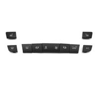 Panel Aire Acondicionado Ventilación Ajuste Reproductor CD Control Botón CA Kit Reparación Para BMW F20 F21 F22 F30 F35 F34 F36 Aire Ventila Coche Ventilación(Model D 9PCS SET)