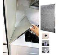 Panel Aislante Térmico Protector Pared Armario Refrigerador/Panel Protector Térmico Aluminio Adhesivo/Magnético/Soporte, Fina Barrera Aislamiento, 30 40 50 60 80 90 100 120cm(60x75cm/24x30in)