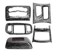 Panel Botones Para Interruptor Faros Delanteros Portavasos Cambio Marchas Control Central Aire Acondicionado Para Dodge Para Charger Accesorios Interior Automóvil(Snowflake pattern)