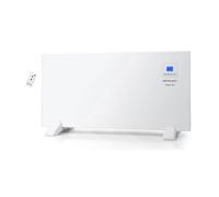 Panel calefactor radiante orbegozo reh 1500 a blanco - 1500w - display lcd - termostato digital - control táctil - mando a