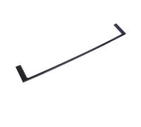 Panel Cambios La Consola Central Para Land Para Rover Para Discovery Sport 2015-2019 ABS Tablero Central De Coche Copiloto Cubierta Marco En Forma U Pegatina Embellecedora LHD(Black)