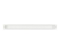 Panel Ciego Perforado Lanberg AK-1411-S 1U 19" Acero Gris RAL7035 M6 Tornillos