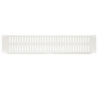 Panel Ciego ventilado 2 Unidades para armarios Rack 19" Gris Tornillos incluidos