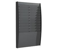 Panel clasificador PAPERFLOW, 2 x 10 compartimientos, H x A x P 865 x 544 x 106 mm