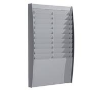 Panel clasificador PAPERFLOW, 2 x 10 compartimientos, H x A x P 865 x 544 x 106 mm