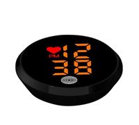 Panel Clock For Car | Stick On Clock For Cars Dashboard | LED Time Display Watch Stick On | Motorbike Adhesive Digital Clocks F0r Motorcycle Car Bike Truck Air Vent Dashboards
