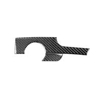 Panel Consola Central Para A4 S4 B7 2005-2008 Pegatina Fibra Carbono Real Control Central Radio CD Panel Puerta Cambio Marchas Decorativos Para Coche Interior Accesorios(Headlight B LHD)