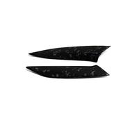 Panel Consola Central Para BMW 2 3 4 Series G42 G20 G28 G22 G26 Para M2 G87 Para M3 G80 Para M4 G82 2022-2023 Cubierta Control Central Coche Fibra Carbono Real Interior Accesorios(Style 9 Forged)