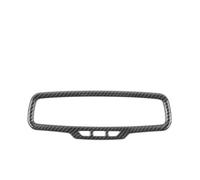 Panel Consola Central Para Chevrolet Para Camaro 2010-2013 2014 2015 ABS Patrón Fibra Carbono Decoración Interior Del Coche Cubierta Accesorios Embellecedores Interior Accesorios(Rearview mirror)