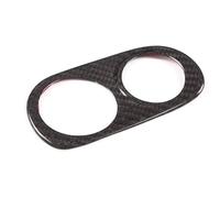 Panel Consola Central Para Ferrari 458 2011-2016 Fibra Carbono Real Auto Faro Interruptor Botones Moldura Cubierta Marco Pegatina Interior Coche Cubierta Panel Consola Central(Black Carbon Fiber)