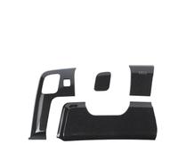 Panel Consola Central Para Ford Para Mustang 2015-2023 LHD ABS Fibra De Carbono Grano Decoración Cubierta Accesorios De Coche Interior Accesorios(Under the wheel)
