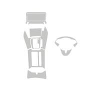 Panel Consola Central Para Kia Para XCEED 2022-2024 TPU Película Pantalla Navegación Coche Caja Cambios Pegatina Protectora Anti-reparación Arañazos Interiores Interior Accesorios(Right driver seat)