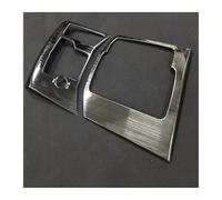 Panel Consola Central Para Mazda Para CX-5 Para CX5 KF 2017-2023 2024 Cubierta Caja Cambios Fibra Carbono Moldura Decoración Embellecedor Marco Interiores Interior Accesorios(LHD Black Model)
