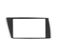 Panel Consola Central Para Q5 2009 2010 2011 2012 2013 2014 2015 2016 Pegatina Fibra Carbono Real Panel Navegación Coche Accesorios Ajuste Interior Interior Accesorios(Left Hand Drive)