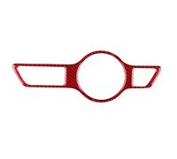 Panel Consola Central Para Toyota Para Prius 50 XW50 2016-2021 2022 Fibra Carbono Real Suave LHD RHD Pegatina Marco Caja Cambios De Coche Interior Accesorios(For RHD Red Carbon)