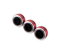 Panel control aire acondicionado Para Mazda 3 BL 2010 2011 2012 2013 Botón Del Interruptor De Control De Calor Del Pomo Del Aire Acondicionado(Mejora Roja)