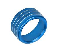 Panel control clima Anillo Ajuste Cubierta Perilla Interruptor Cambio Marchas Para Dodge Para Ram TRX 2018 2019 2020 2021 2022 2023 2024 2025(AZUL)