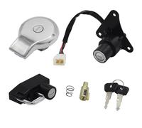 Panel control Compatible Con Yamaha Para XV250 Para Virago Para 250 1998-2013 Kit Bloqueo Interruptor Encendido Tapa Gasolina Motocicleta Accesorios