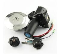 Panel control Compatible Con Yamaha Para YBR125 2005 2006 2007 2008 2009 Kit Interruptor Encendido Motocicleta Conjunto Tapa Tanque Gasolina Con Llaves
