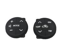 Panel Control Interruptor Volante Goma Para Toyota Para Prius C US 2012-2017 Aqua 2014 Controlador De Botón (izquierda + Derecha) Par Volante Interruptores