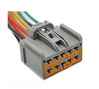 Panel de 10 pines, reproductor CD Multimedia, enchufe inversor, arnés cableado, conector electrónico for coche, 2,8mm, 7283-6457-40, Compatible con La~d R~ver