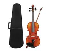 Panel De Abeto Para Violín 4/4, Violín Acústico De Con Estuche, Cuerdas Para Arco, Afinador De Apoyo Para Hombros (Color : 4-4 Violin Set 1)