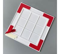 Panel de acceso adhesivo blanco, puerta de acceso extraíble para una instalación rápida, no necesita taladrar, 120 x 180 mm, ideal para acceso a tuberías