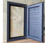 Panel de acceso con bisagras para una cubierta segura de la caja de fusibles, punto de servicio de ático con cerradura con solapa de inspección texturizada