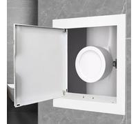 Panel de acceso con cerradura para inspección de válvula de agua, puerta de acceso magnética para techo/paredes, disponible en 15/20/30/40/50/60 cm, ideal para cableado y acceso a fontanería