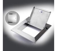 Panel de acceso con cerradura, puerta de techo de acero inoxidable para inspección comercial, ideal para fontanería y acceso por cable