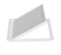 Panel de acceso con marco de aluminio - Tapa de orificio de pared Puerta de servicio para gas, agua y electricidad - Manija giratoria de trampilla de inspección de montaje empotrado(34x32in/86x81cm)
