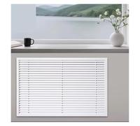 Panel de acceso con persianas, rejillas de suministro/retorno de aire de aluminio, fácil flujo de aire, cubierta del panel de acceso/ventilación(25x30cm/9.8x11.8in)