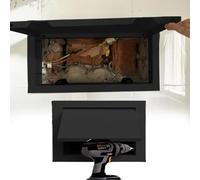 Panel de Acceso con Resorte de 8"-35" de Ancho, atornillable, Puerta de Acceso Grande para Electricidad y plomería, para Pared, Techo y Paneles de Yeso, con pestillo de Placa de Cubierta de Apertura.