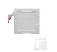 Panel de acceso: cubierta de inspección autoadhesiva para placas de yeso de azulejos, plástico ABS duradero, solapa de apertura de superficie lisa para loft y caja de fusibles