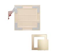 Panel de acceso: cubierta de inspección autoadhesiva para placas de yeso de azulejos, plástico ABS duradero, solapa de apertura de superficie lisa para loft y caja de fusibles