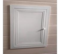 Panel de acceso de 16 x 16 pulgadas con asa, puerta de yeso duradera para un fácil acceso eléctrico y cable GA, cubierta de escotilla de inspección (400 x 400 mm), solución segura y cómoda