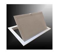 Panel de acceso de 5 a 24 pulgadas for paneles de yeso, puerta de servicio de paredes/techos con manija, caja de acceso a escotilla mantenimiento for plomería(17x18in/43x46cm)