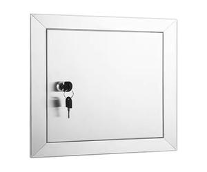 Panel de acceso de acero inoxidable 304, puerta de inspección hermética duradera for fácil mantenimiento e instalación, 1 ud.(22x32inch)