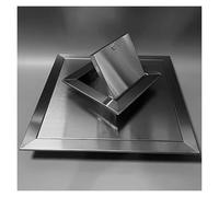 Panel de acceso de acero inoxidable de 1 pieza for un fácil mantenimiento | Puerta de inspección con cerradura giratoria | Dispositivo impermeable y resistente a la corrosión(12x14in)