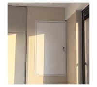 Panel de acceso de aluminio bloqueable for paneles de yeso, puerta de inspección Invisible for HVAC y fontanería, resistente al fuego, 1 unidad(White,88.9x91.4cm)