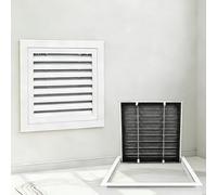 Panel de Acceso de Aluminio con Pantalla - Panel de Acceso de Aluminio para Pared o Techo, Cubierta de Rejilla Blanca para Sistemas de Conductos - Montaje Empotrado(90 * 25cm/35.4 * 9.8in)