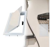 Panel de acceso de aluminio con pestillo de empuje para abrir para cubrir agujeros de techo y pared fácilmente en el hogar y la oficina
