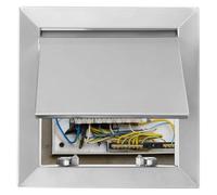 Panel de acceso de aluminio, Panel de acceso de acero inoxidable for interruptor de botón pulsador de pared y techo, varios tamaños(18x22inch/460x560mm)