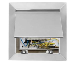 Panel de acceso de aluminio, Panel de acceso de acero inoxidable for interruptor de botón pulsador de pared y techo, varios tamaños(18x22inch/460x560mm)